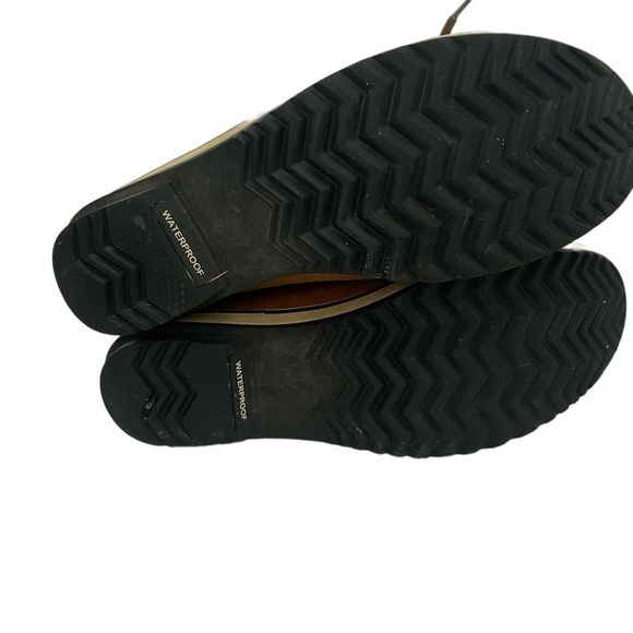 Sorel Mossy Green/Tan Tall Winter Lace Up Boots Women's Size 7.5 NL1780-316 - Picture 10 of 11